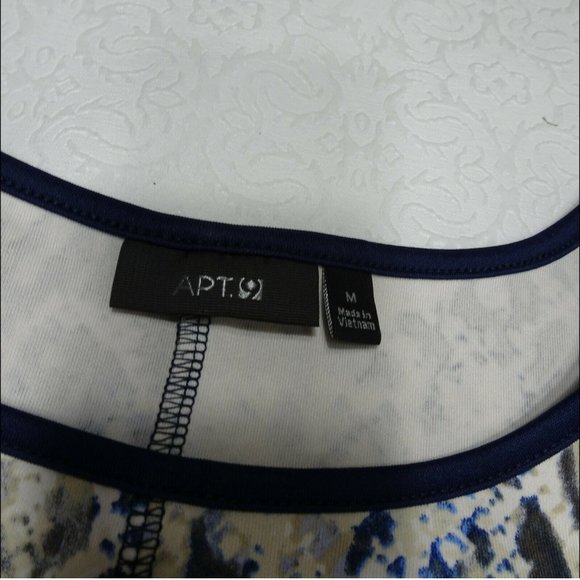 Apt 9 Size M Sleeveless Fit and Flare Animal Snake Print Dress with Pock… - Picture 7 of 11